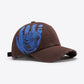 VIBRA Graphic Distressed Adjustable Baseball Cap - 7 Semicolon Couture