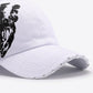 VIBRA Graphic Distressed Adjustable Baseball Cap - 7 Semicolon Couture