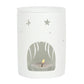 White Angel Wings Cut Out Oil Burner and Wax Warmer - 7 Semicolon Couture