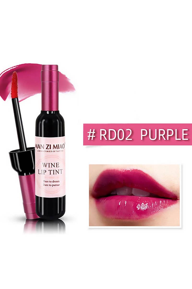 Wine Bottle shape Lip Tint - 7 Semicolon Couture