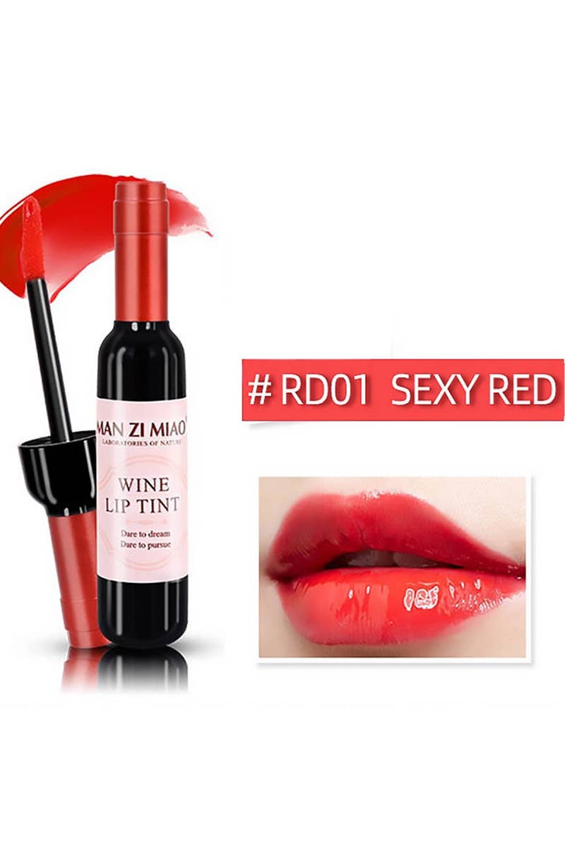 Wine Bottle shape Lip Tint - 7 Semicolon Couture