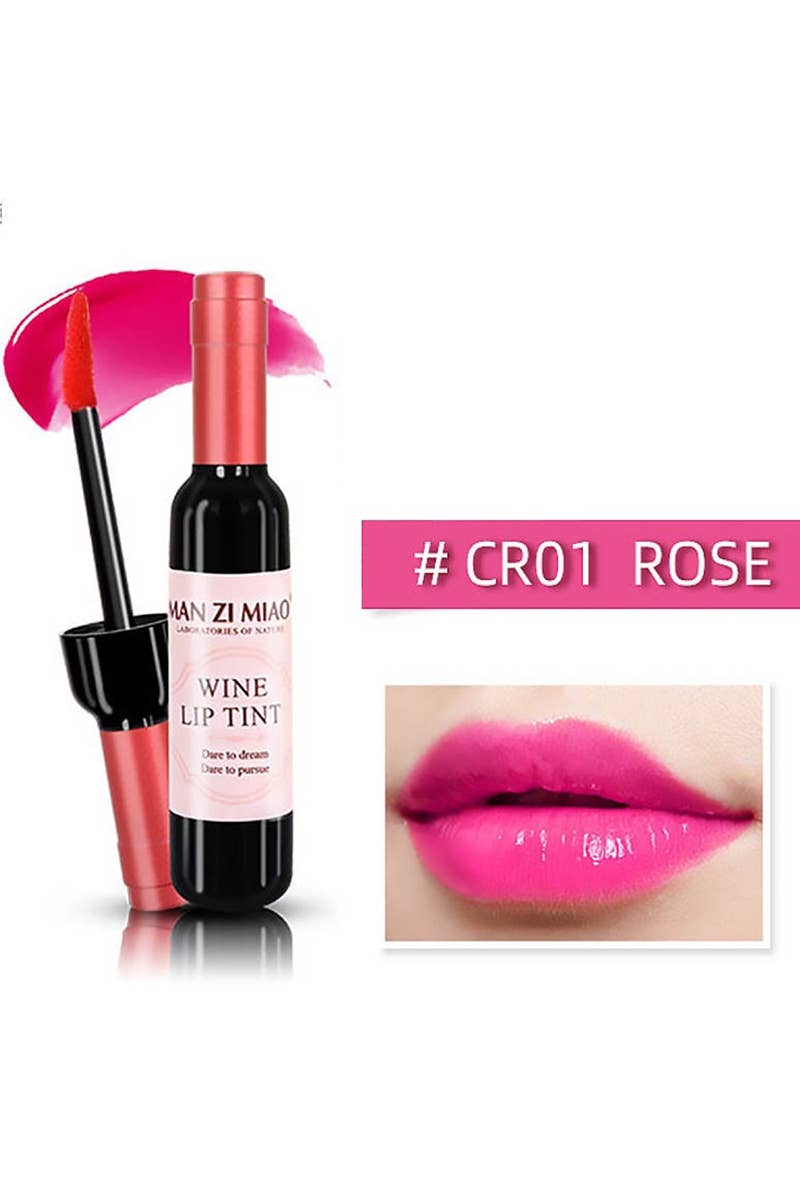 Wine Bottle shape Lip Tint - 7 Semicolon Couture