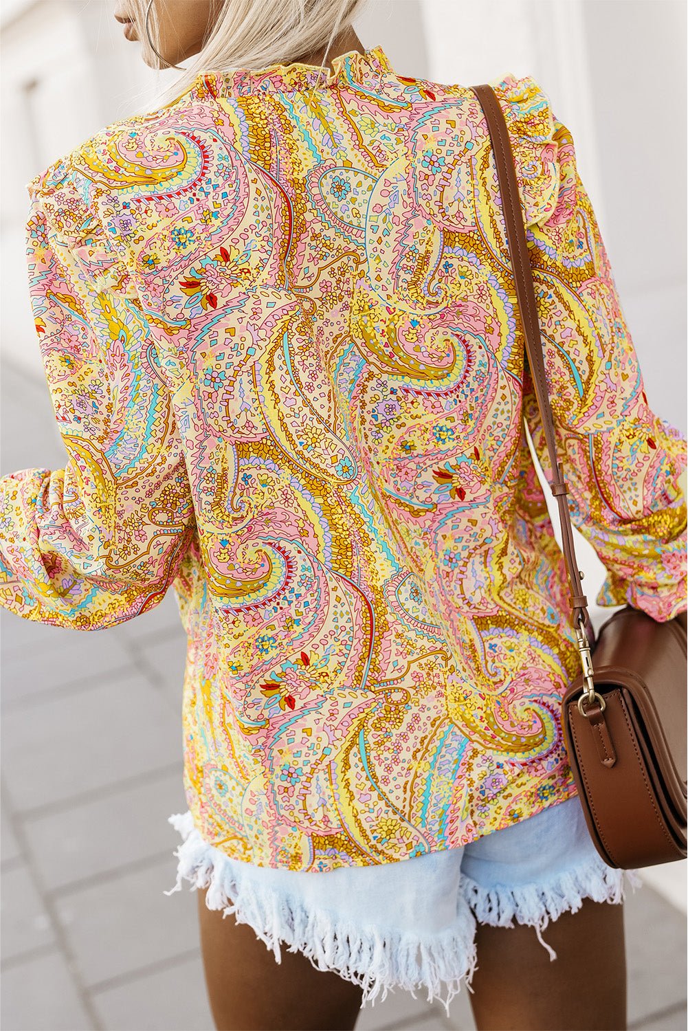 Yellow Paisley - 7 Semicolon Couture