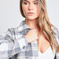 YMI - Plaid Shacket Duster - 7 Semicolon Couture