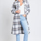 YMI - Plaid Shacket Duster - 7 Semicolon Couture