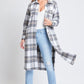 YMI - Plaid Shacket Duster - 7 Semicolon Couture