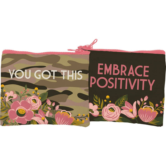 You Got This Zipper Wallet - 7 Semicolon Couture